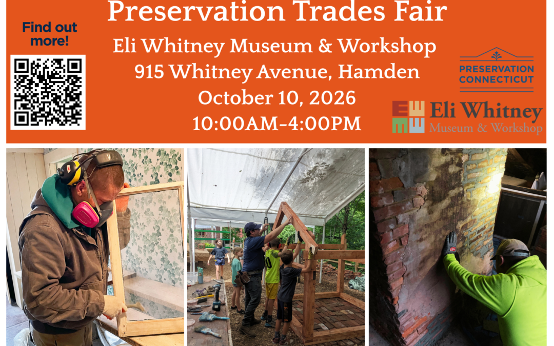 Preservation Trades Fair, October 10, 2026